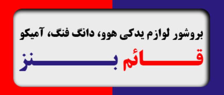 بروشور لوازم یدکی هوو، دانگ فنگ، آمیکو