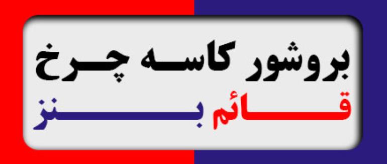 بروشور کاسه چرخ دی تی